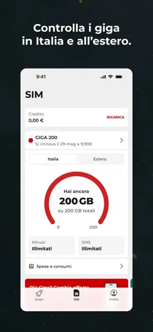 iliad iPhone screenshot 1