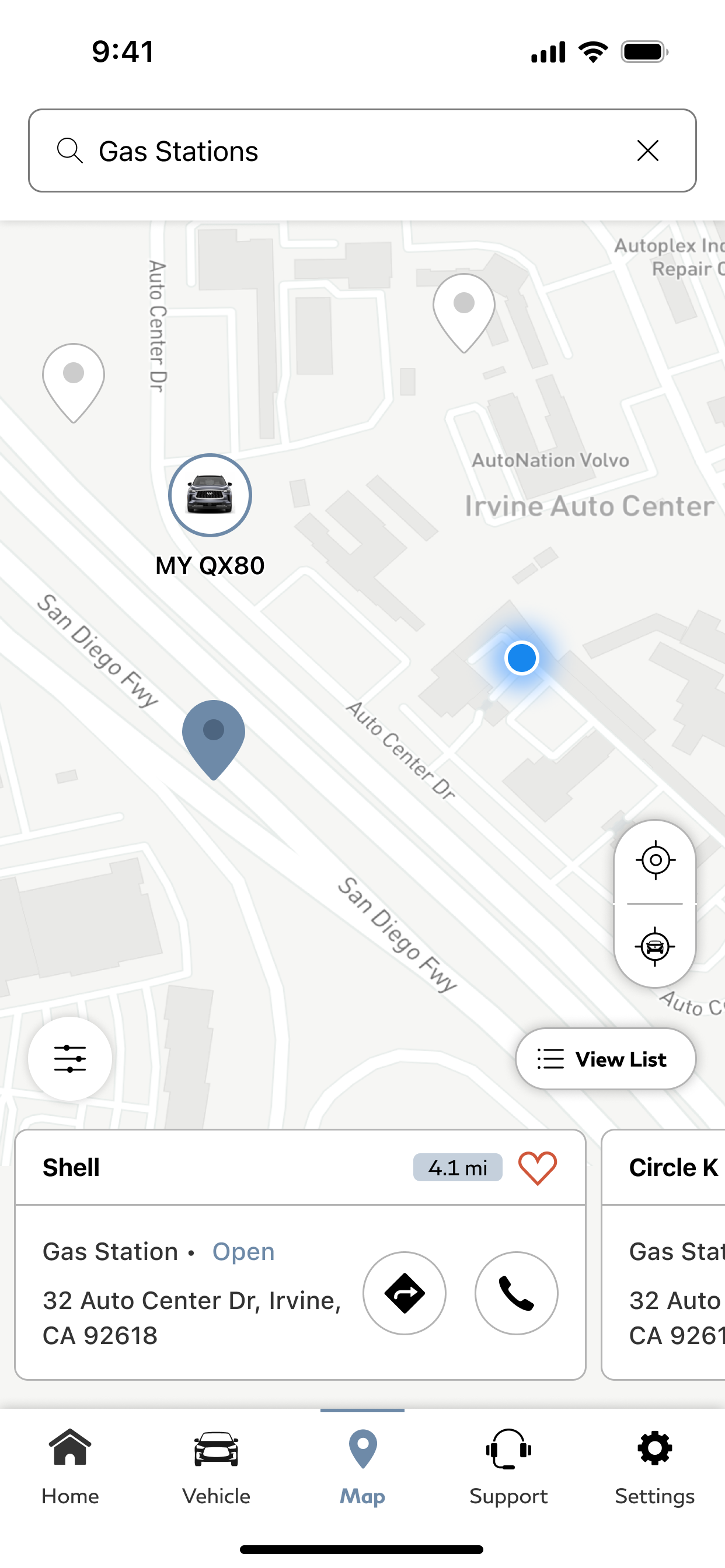 MyINFINITI App screenshot 4
