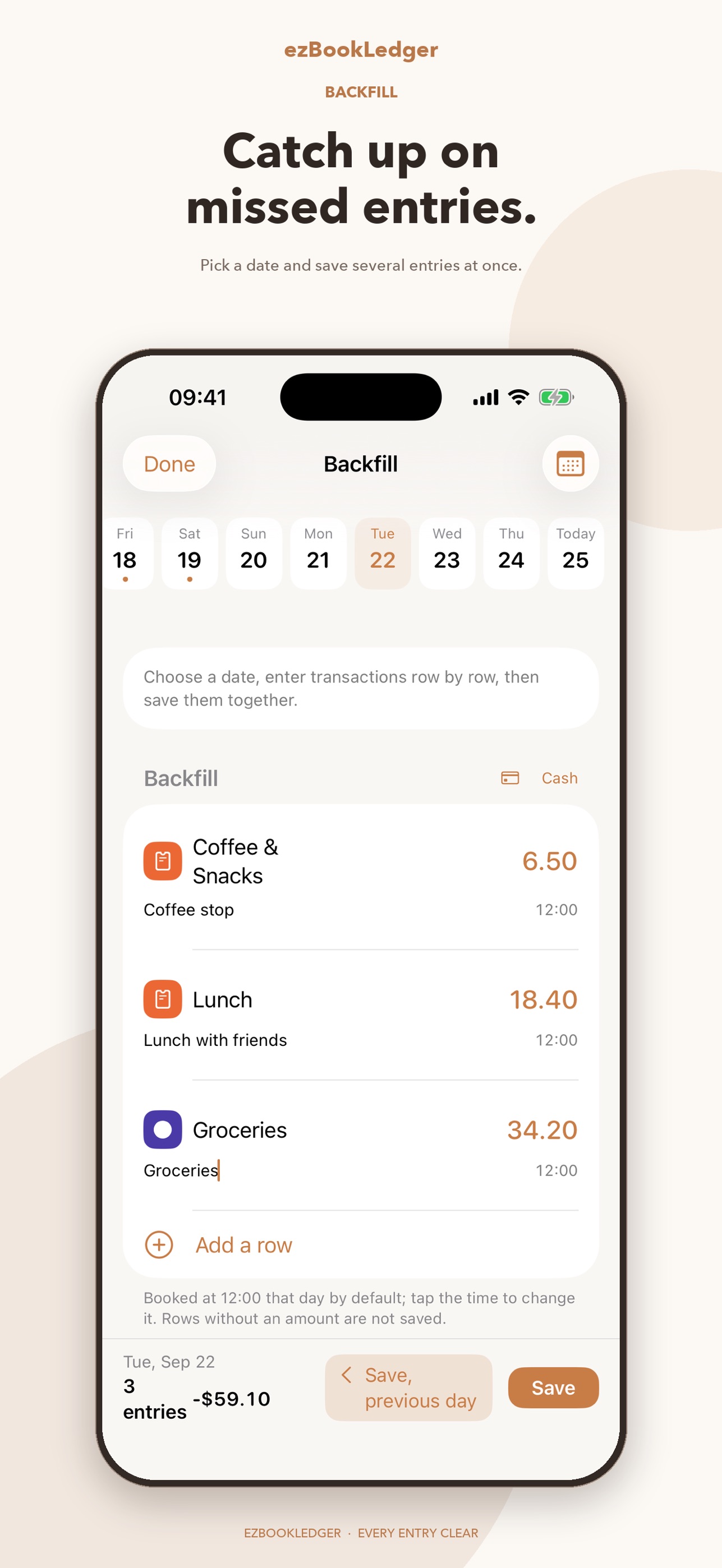 Screenshot 5 of ezBookLedger