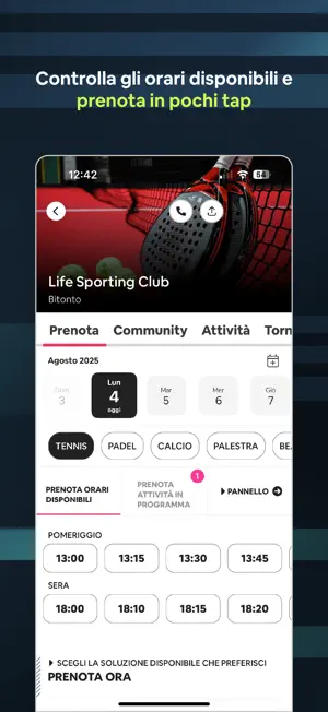City Padel Genova screenshot 3