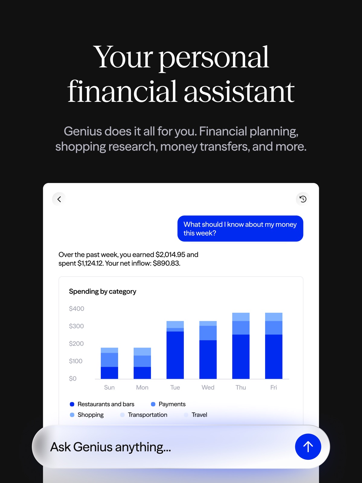 Albert: Budgeting and Banking ipad screenshot 3