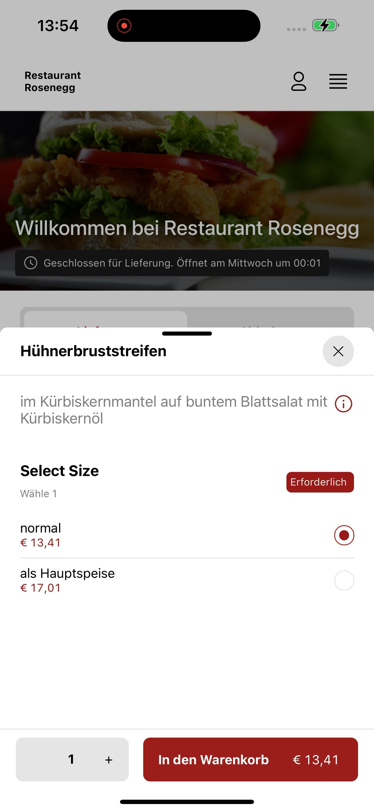 Restaurant Rosenegg screenshot 7