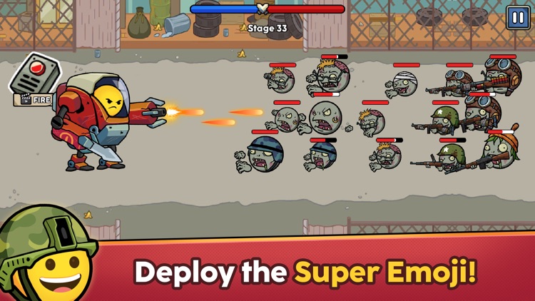 Emoji vs Zombie Merge Battle