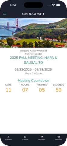 Carecraft Meeting app screenshot