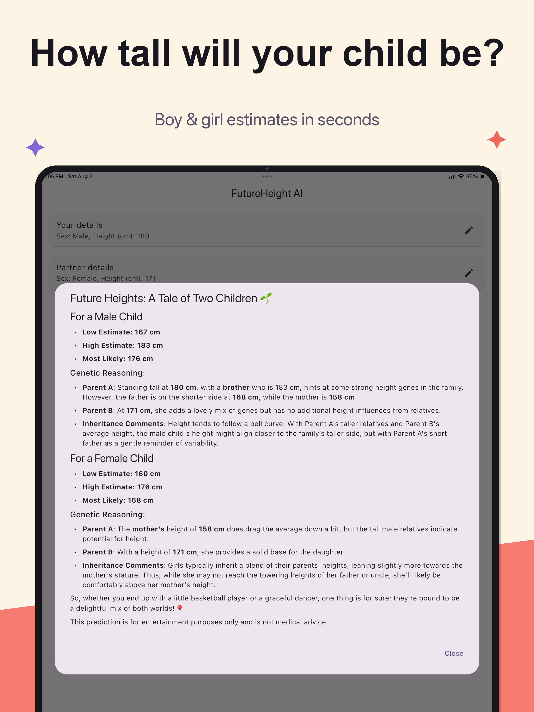 FutureHeight: Height Predictor screenshot 5