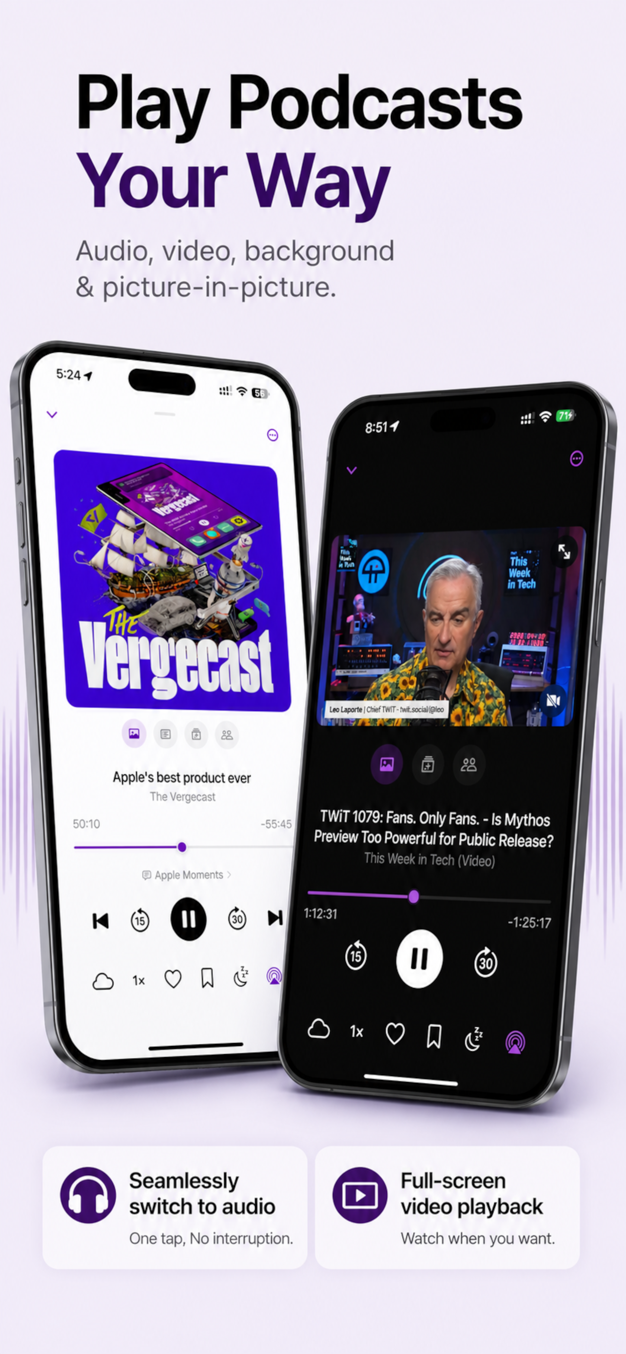 CastKeeper: Podcast Player