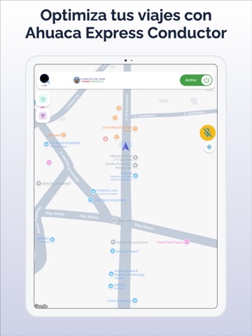 Ahuaca Express Conductor iPad screenshot