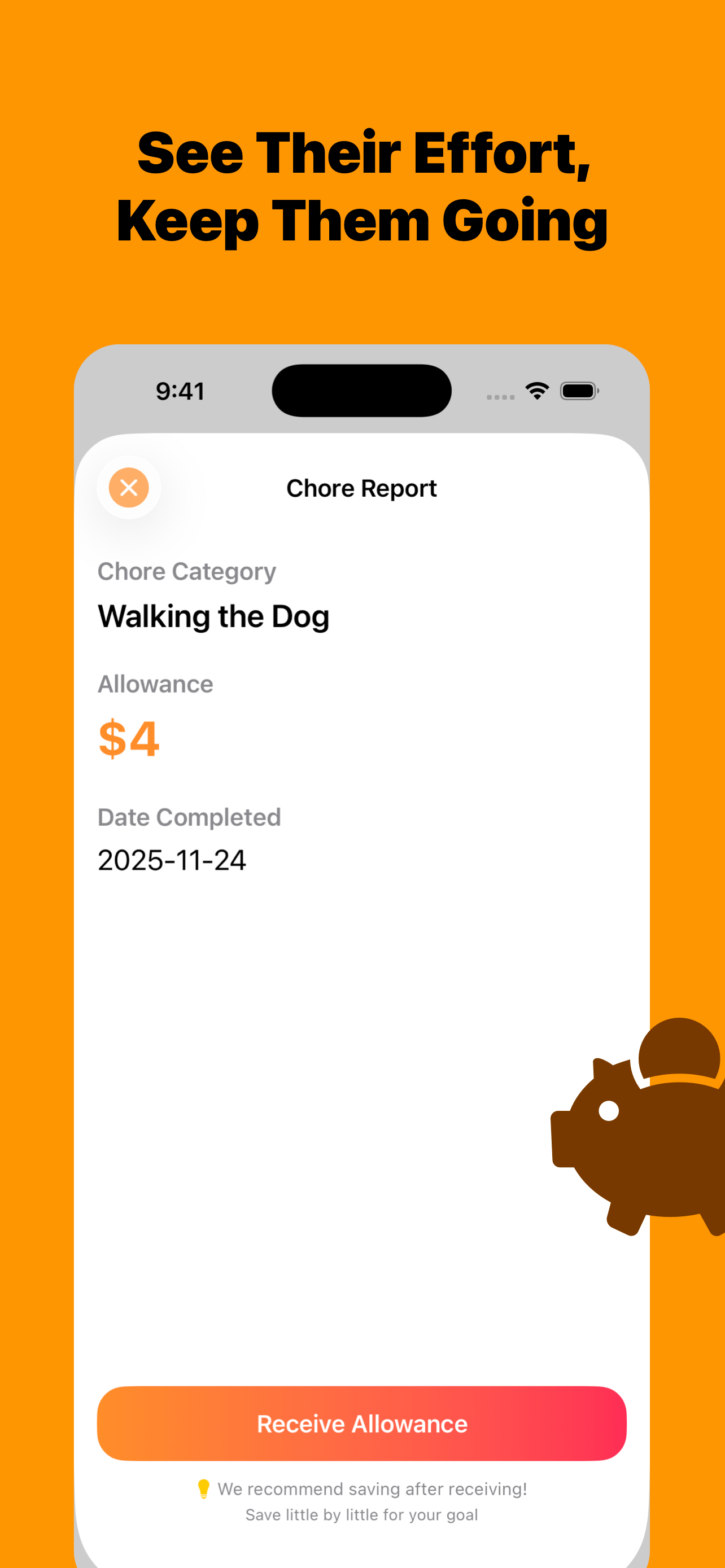 Chore Tracker: Kids Allowance screenshot 3