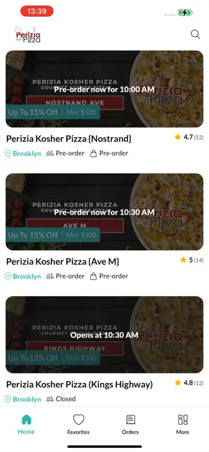 Perizia Pizza screenshot 2