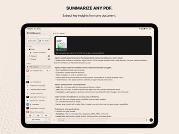 LLMConnect • AI Chat iPad screenshot