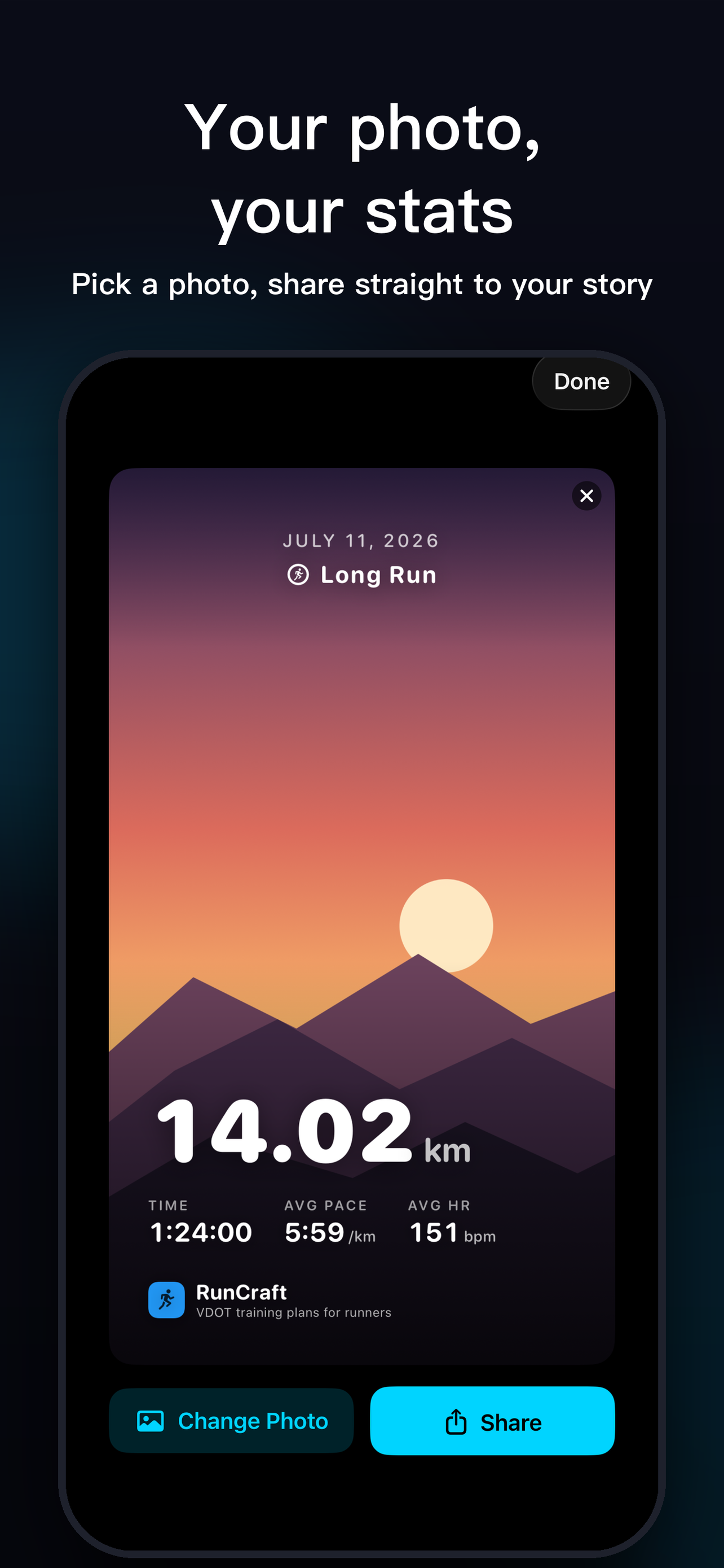 RunCraft — Run Training Plan screenshot 2