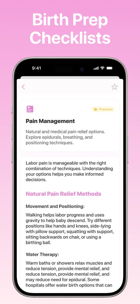 Contraction Timer Tracker . - Health & Fitness App | MWM