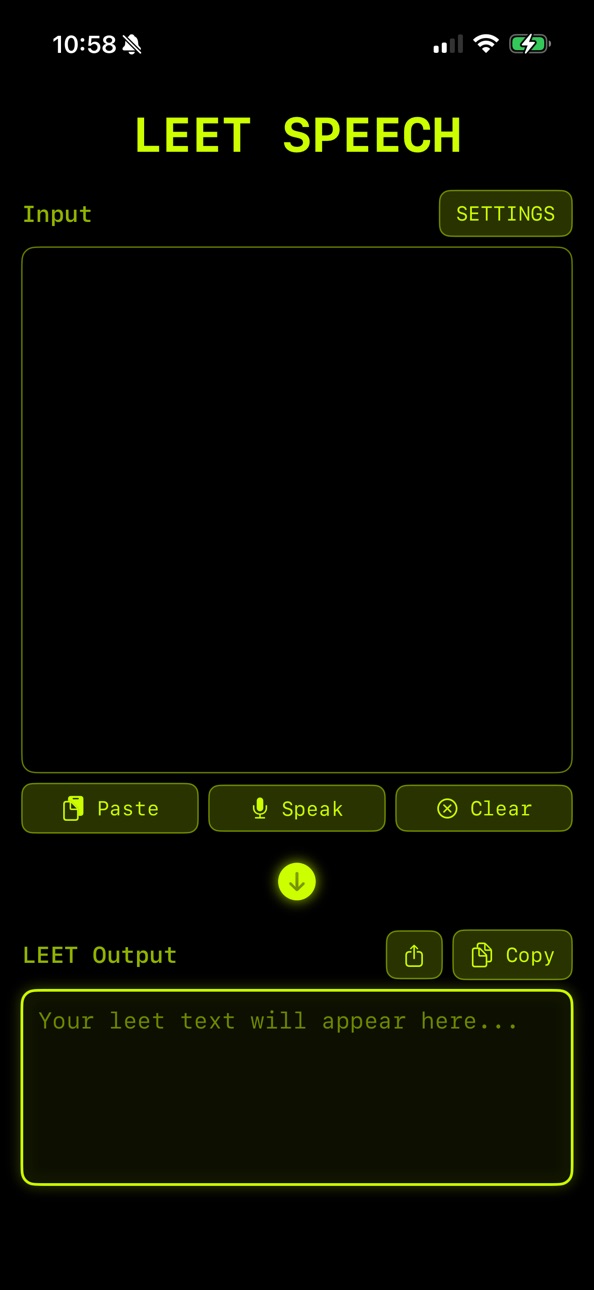 iPhone screenshot