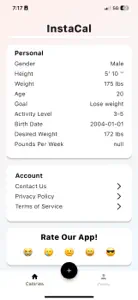 InstaCal - Calorie Tracker screenshot #5 for iPhone