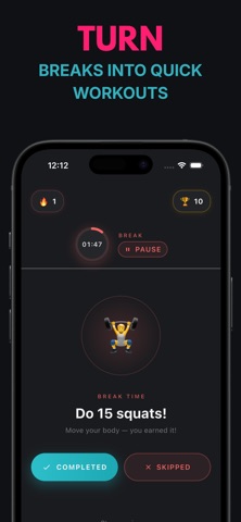 Stretch Break Timer - PomoGO Screenshot 2 of 5