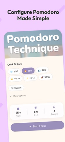 Loofy - Pomodoro Focus Timer Screenshot 1 of 7