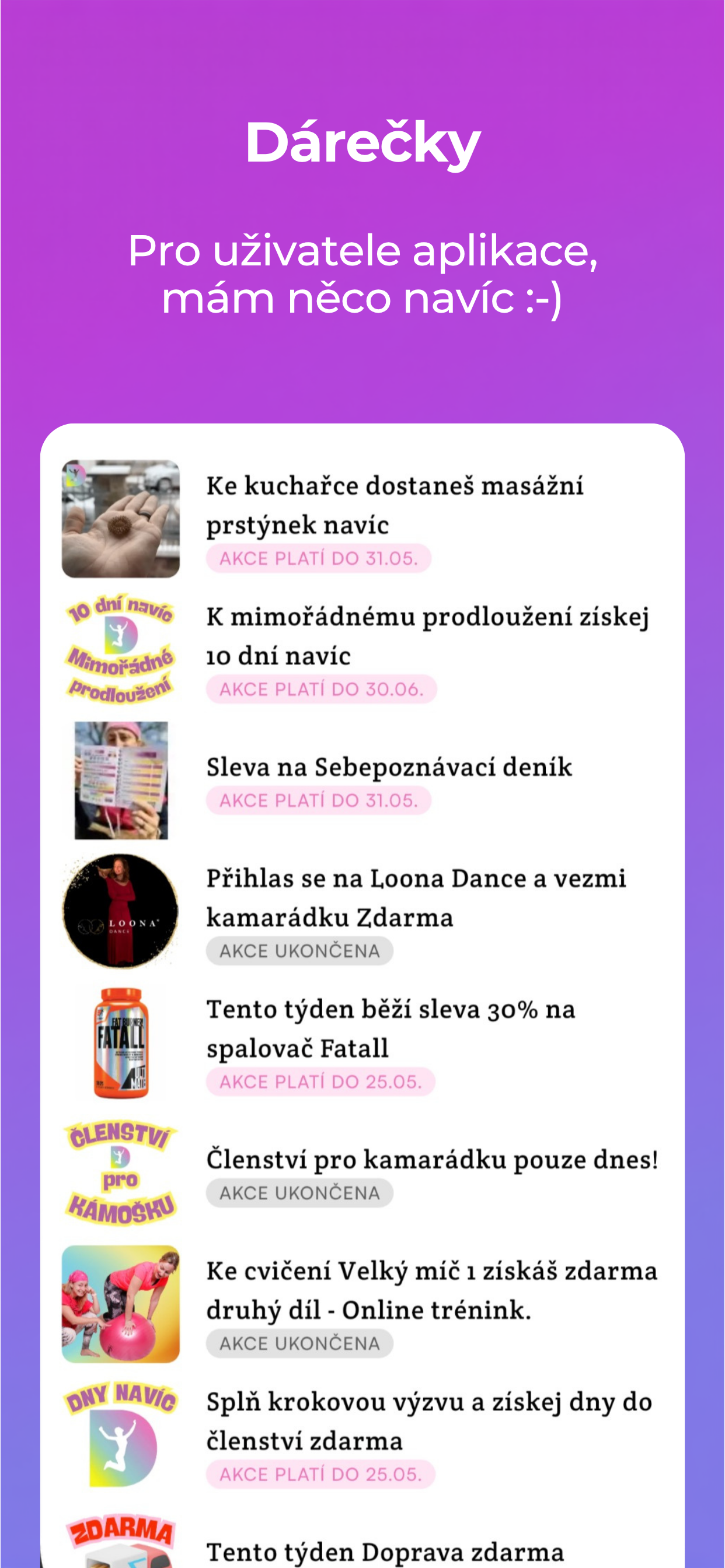 Danča Hájková - hubnutí screenshot 8