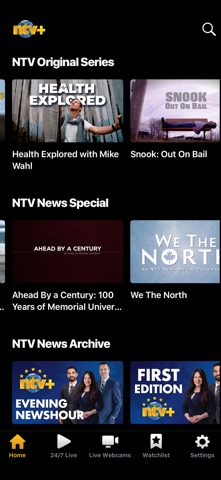 NTV+ iPhone screenshot 2