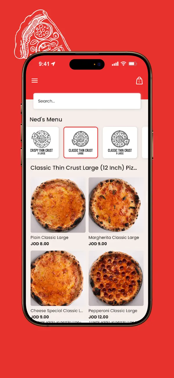 Screenshot #1 pour Ned's Pizza