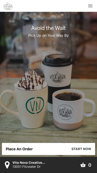 Vita Nova Coffee Screenshot
