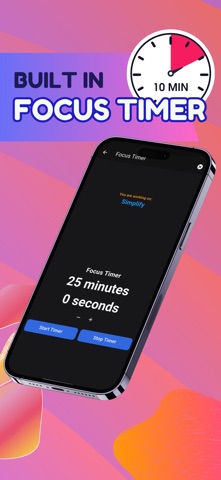 3 Things - Focused To-Do App screenshot
