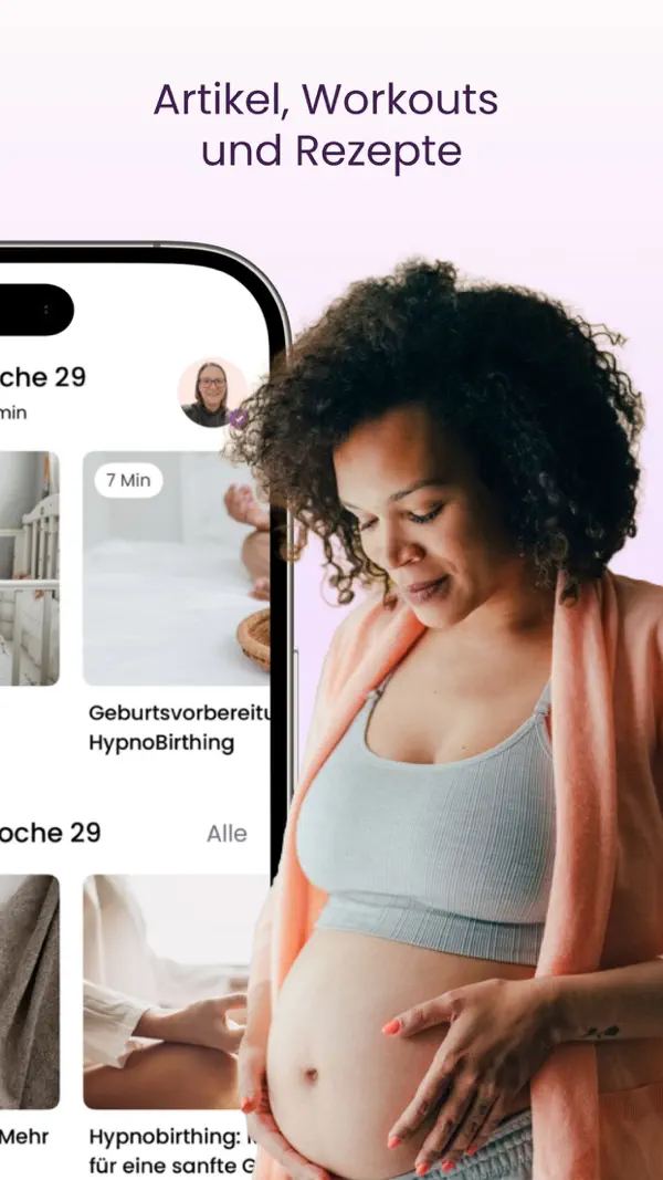Schwangerschafts-App | keleya iPhone App Screenshot 5 – Medizin