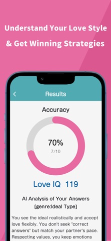Love IQ Test: AI Analysis screenshot