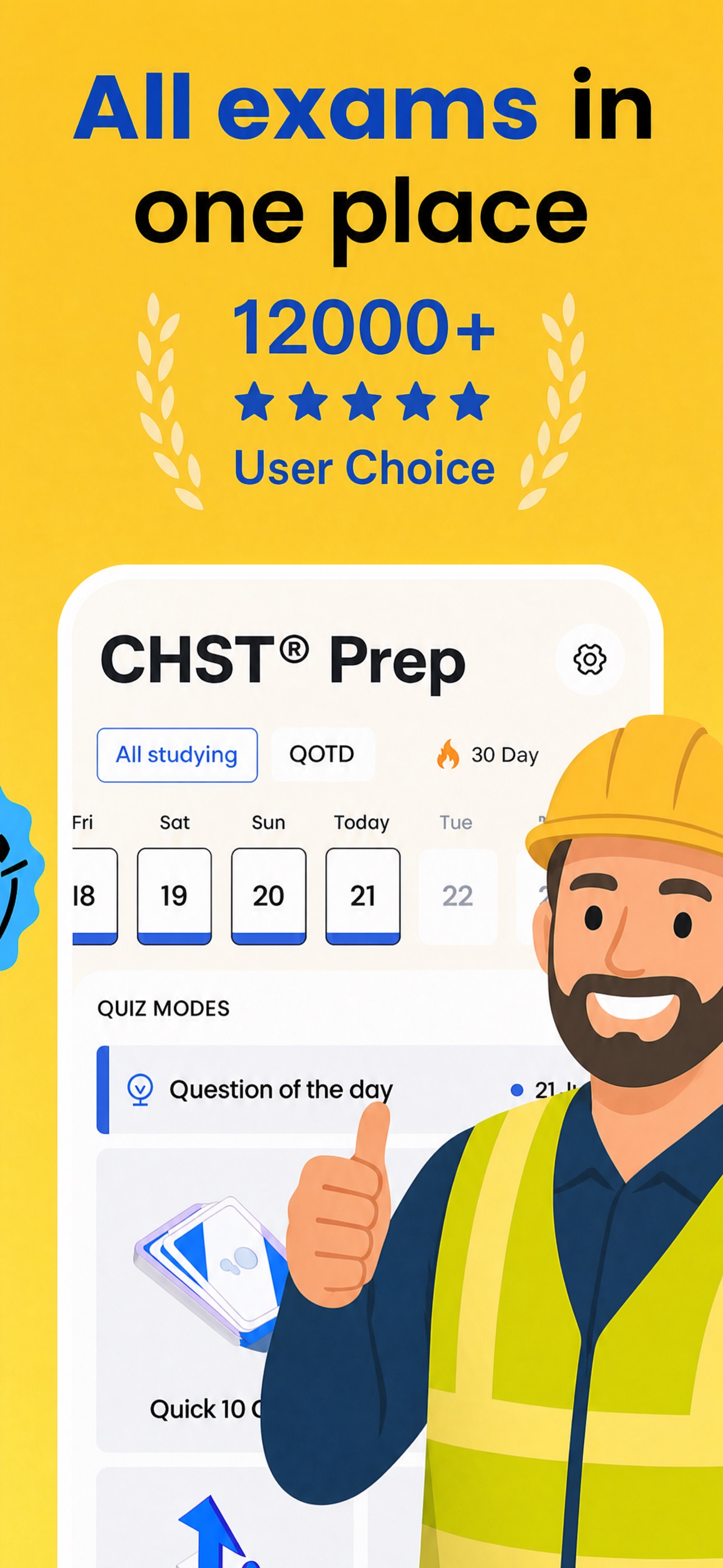 Screenshot 2 of BCSP CHST Exam Prep 2026 ・