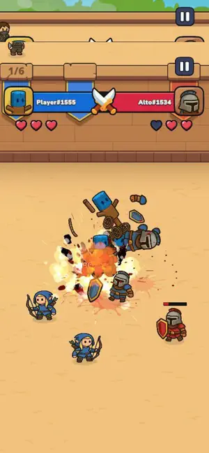 Sudden Death - PvP Swipe screenshot 1
