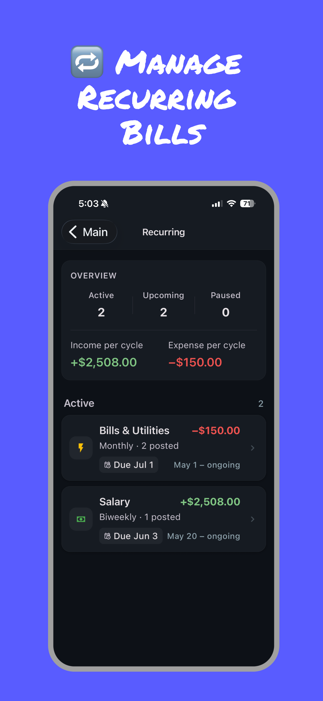 Finance Tracker: Money Manager