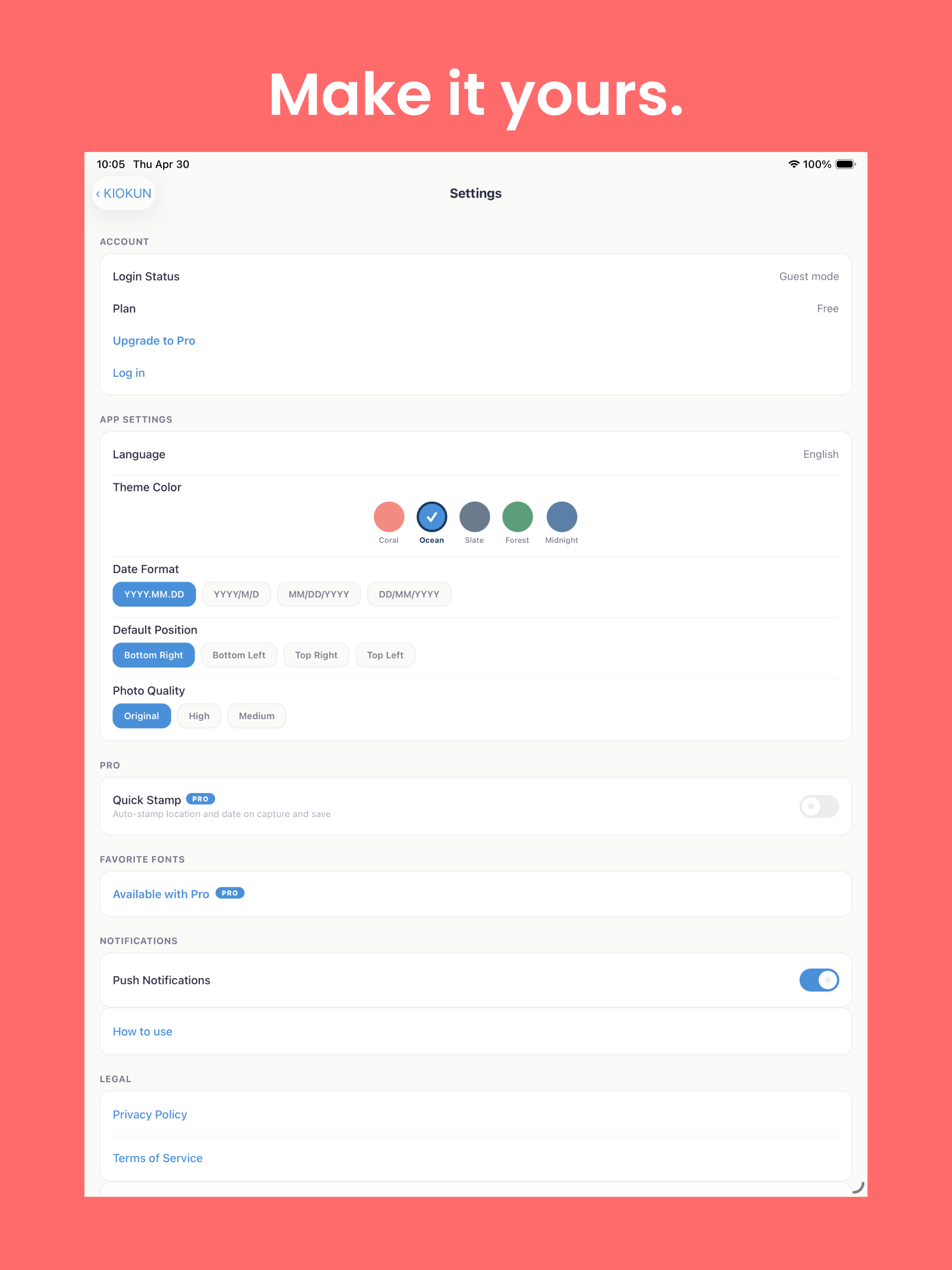 KIOKUN - Stamp & Photo Editor screenshot 12