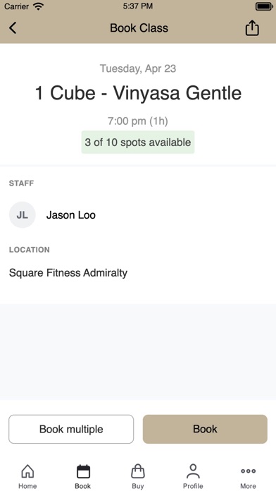 Square-Fitness Screenshot