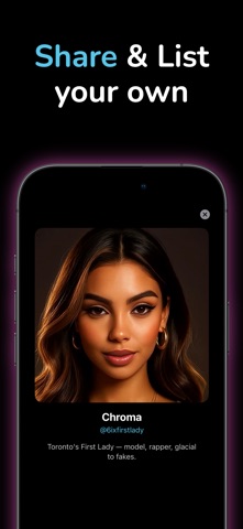Convo: Talk to AI Companions iPhone screenshot