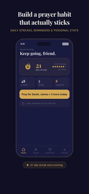 Amen: Prayer Tracker & Journal screenshot 1