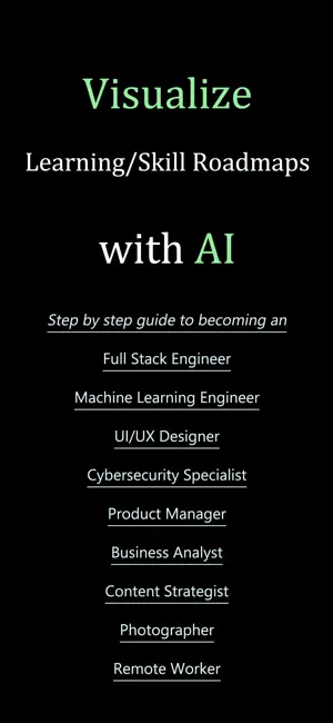 SkillMap: AI Roadmap screenshot 1