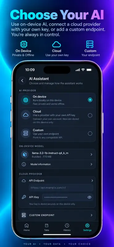 Offline AI Browser screenshot 5 of 6