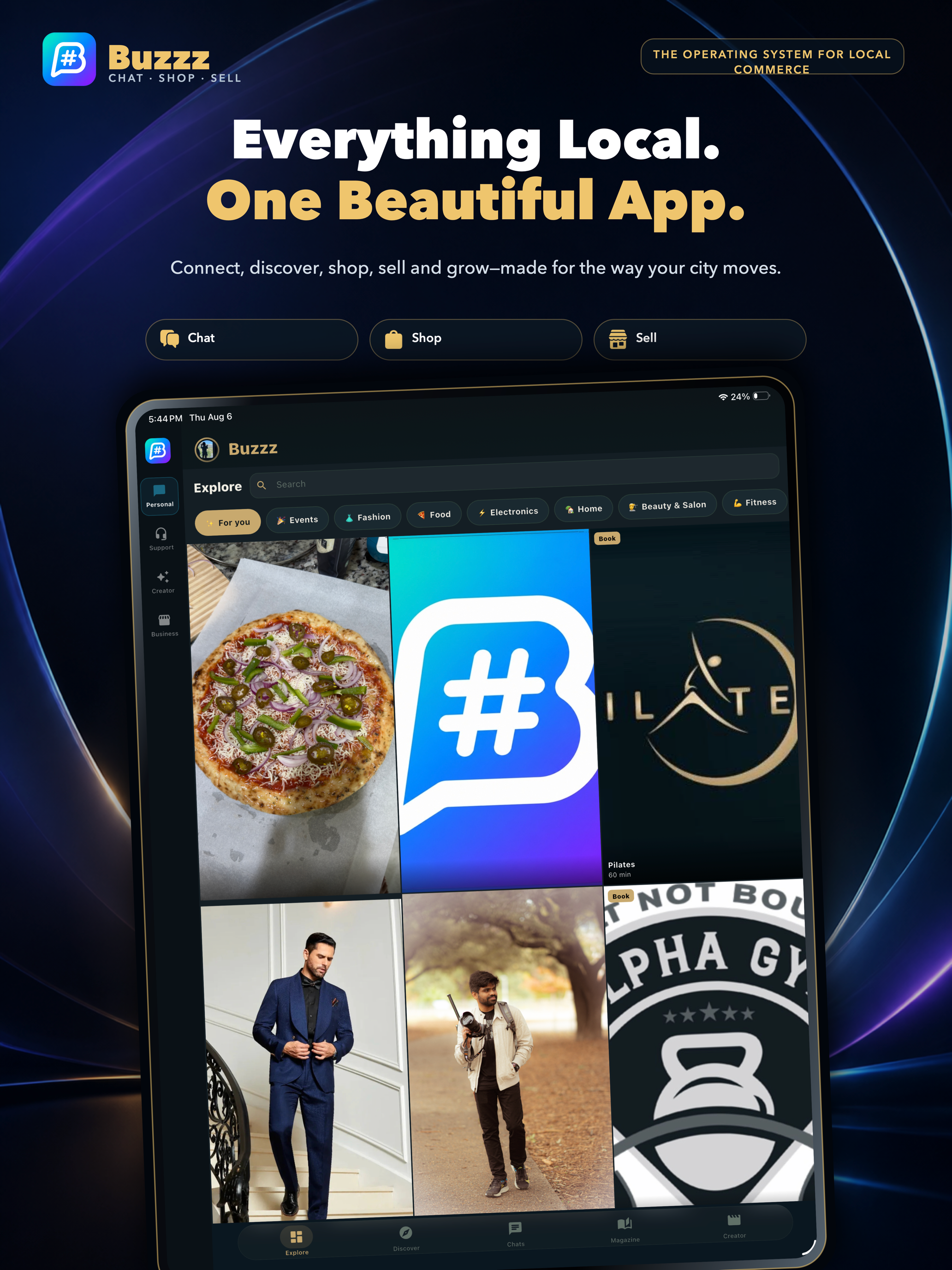 Buzzz: Chat. Shop. Sell. screenshot 4
