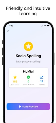 Koala Spelling - Top 300 words screenshot