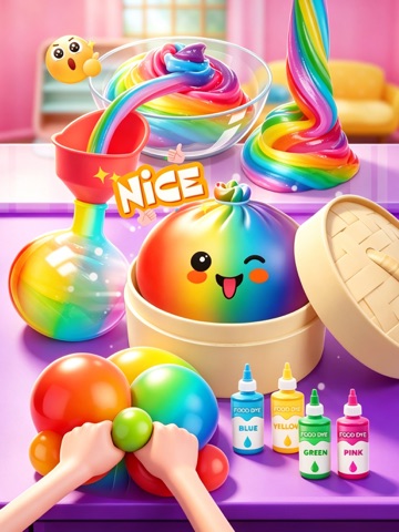 Dumpling Squishy Art Designer iPad screenshot