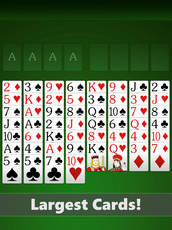 Screenshot #5 pour FreeCell Solitaire ‏‎
