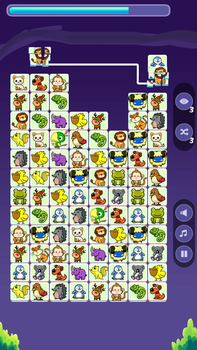 Pet Pairs Match - Onet Puzzle Screenshot
