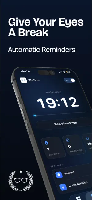 iRetina: Eye Care screenshot 1