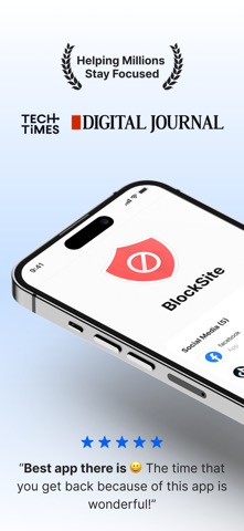 BlockSite: Block Apps & Focusのおすすめ画像1