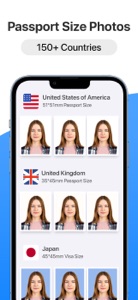 Passport Size Photo Maker App screenshot #1 for iPhone