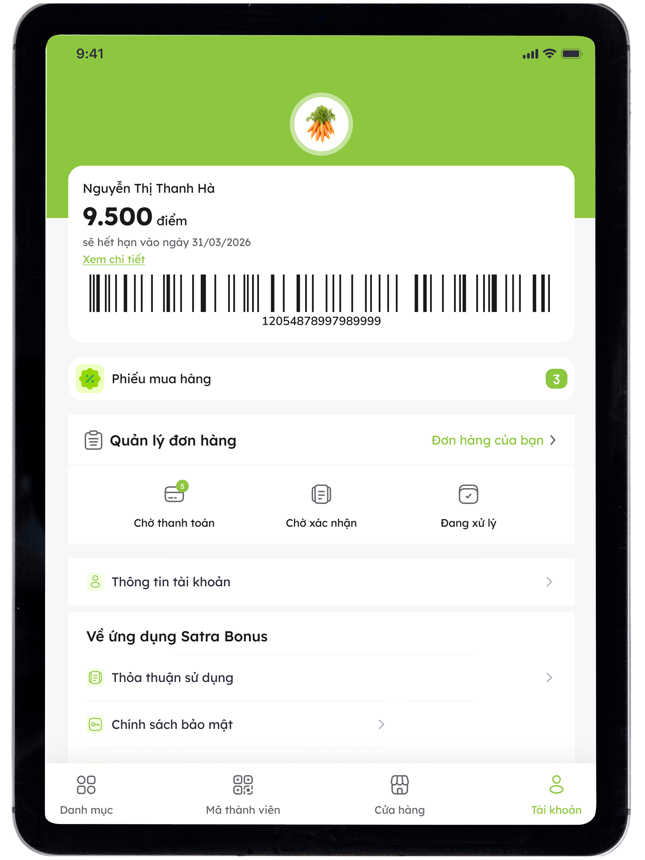 Satra Loyalty Card screenshot 10