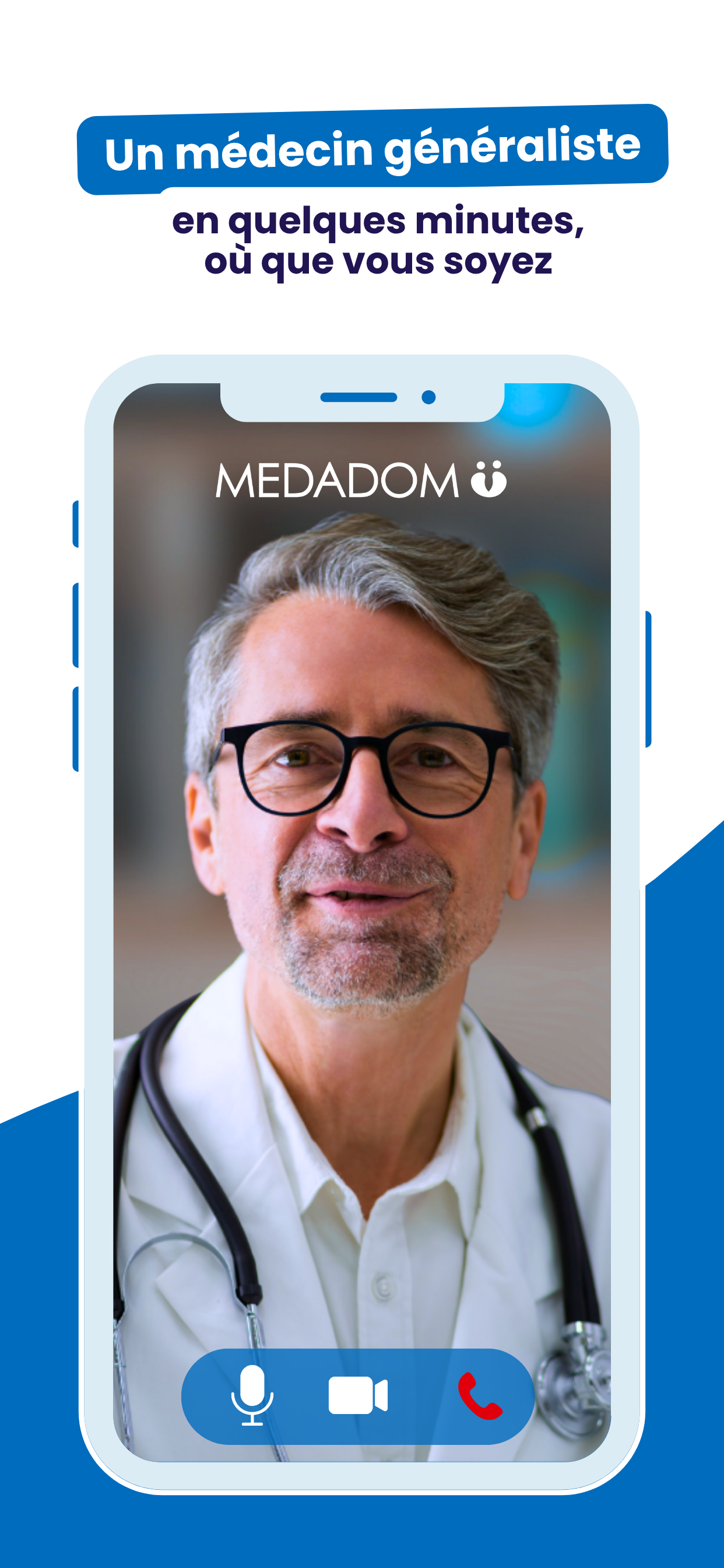Medadom - Un médecin en visio