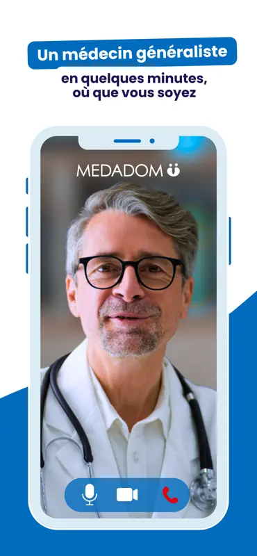 Medadom - Un médecin en visio screenshot 1 of 6