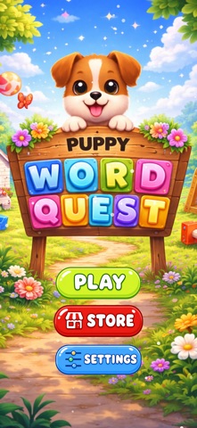 Puppy Word Quest Screenshot 1 of 6