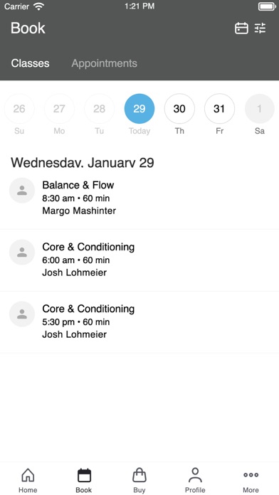 M3 Performance + Wellness app screenshot 2