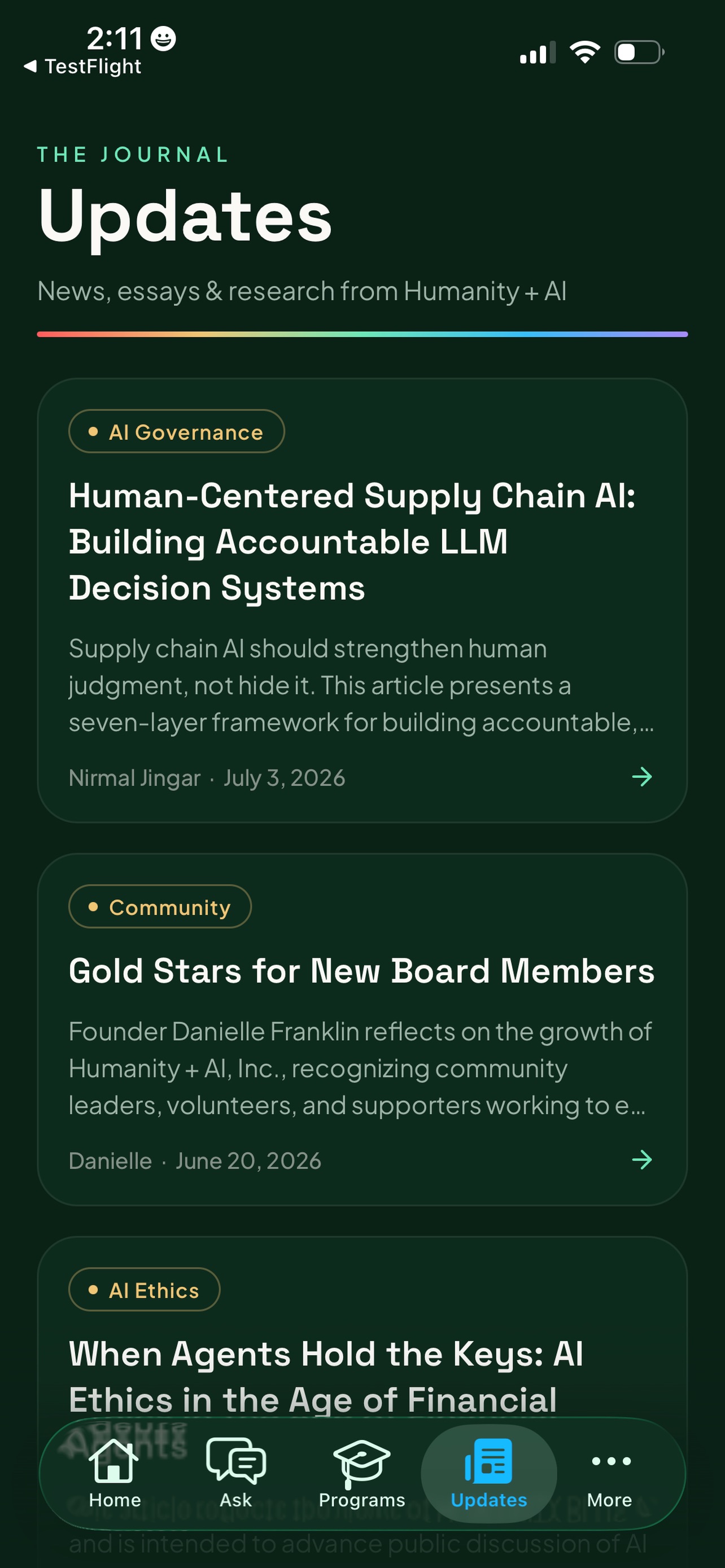 Screenshot 5 of Humanity + AI